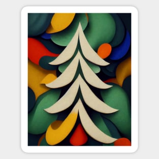 christmas tree indoor Sticker